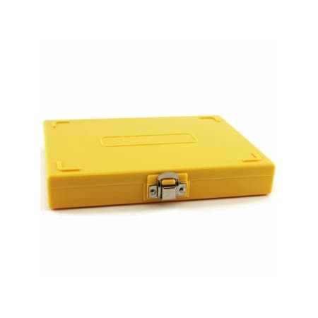 Heathrow Scientific Microscope Slide Box, Yellow, 100 Capacity 247676-Y
